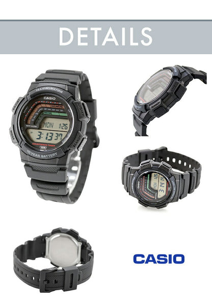 カシオ チープカシオ CASIO スタンダード クォーツ 電池式 WS-1800 海外モデル メンズ チプカシ 腕時計 ブランド カシオ casio デジタル ブラック 黒 選べるモデル おしゃれ 防水 小さい 軽い かわいい プレゼント 実用的