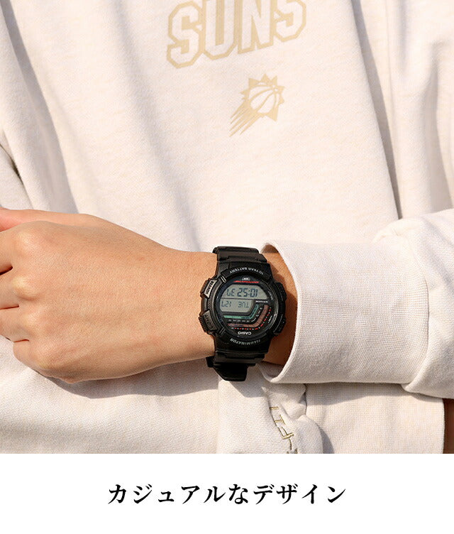 カシオ チープカシオ CASIO スタンダード クォーツ 電池式 WS-1800 海外モデル メンズ チプカシ 腕時計 ブランド カシオ casio デジタル ブラック 黒 選べるモデル おしゃれ 防水 小さい 軽い かわいい プレゼント 実用的