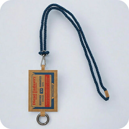 ディーゼル カードケース メンズ レディース ブランド DIESEL X09352P5188 T2172 ブラウン X09352P5188-T2172