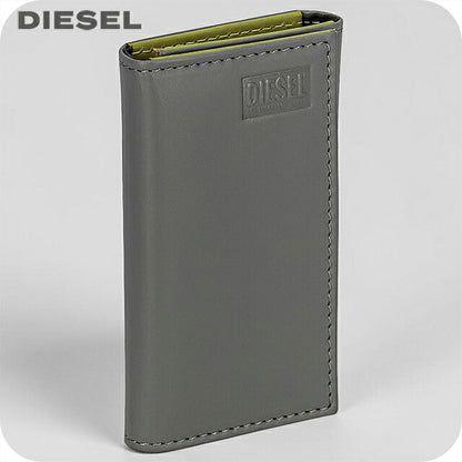ディーゼル キーケース コンパクト メンズ ブランド DIESEL INDIA X09668-PR227 H9796 グレー/グリーン 高級 おしゃれ プレゼント 実用的