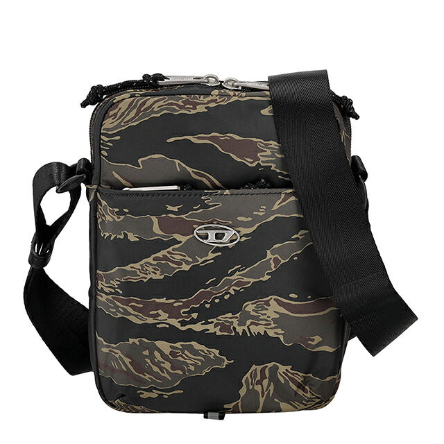 ディーゼル ショルダー 中古・古着通販】DIESEL (ディーゼル) メッシュレザーショルダーバッグ