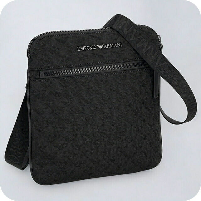 エンポリオ・アルマーニ ショルダーバッグ メンズ ブランド EMPORIO ARMANI Y4M185Y022V 81336 ブラック Y4M185Y022V-81336