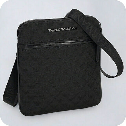 エンポリオ・アルマーニ ショルダーバッグ メンズ ブランド EMPORIO ARMANI Y4M185Y022V 81336 ブラック Y4M185Y022V-81336