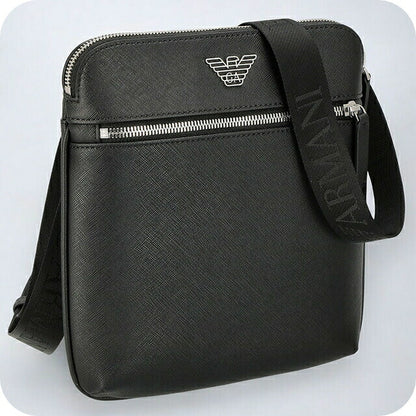 エンポリオ・アルマーニ ショルダーバッグ メンズ ブランド EMPORIO ARMANI Y4M185Y138E 81072 ブラック Y4M185Y138E-81072
