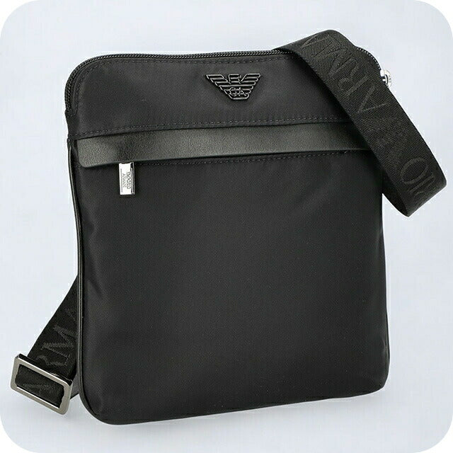 エンポリオ・アルマーニ ショルダーバッグ メンズ ブランド EMPORIO ARMANI Y4M185Y217J 80001 ブラック Y4M185Y217J-80001