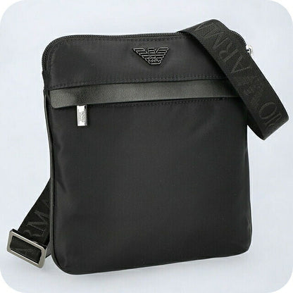エンポリオ・アルマーニ ショルダーバッグ メンズ ブランド EMPORIO ARMANI Y4M185Y217J 80001 ブラック Y4M185Y217J-80001