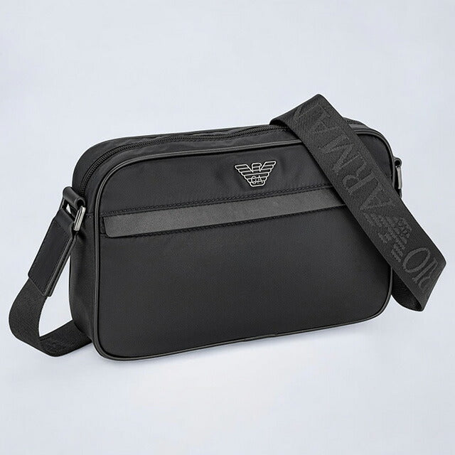 エンポリオ・アルマーニ ショルダーバッグ メンズ ブランド EMPORIO ARMANI Y4M390Y217J 80001 ブラック Y4M390Y217J-80001