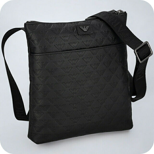 エンポリオ・アルマーニ ショルダーバッグ メンズ ブランド EMPORIO ARMANI Y4M416YQ67I 80001 ブラック Y4M416YQ67I-80001