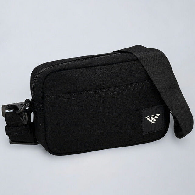 エンポリオ・アルマーニ ショルダーバッグ メンズ ブランド EMPORIO ARMANI Y4M419YQ73K 80001 ブラック Y4M419YQ73K-80001