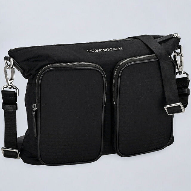 エンポリオ・アルマーニ ショルダーバッグ メンズ ブランド EMPORIO ARMANI Y4M424YQ76E 81073 ブラック Y4M424YQ76E-81073