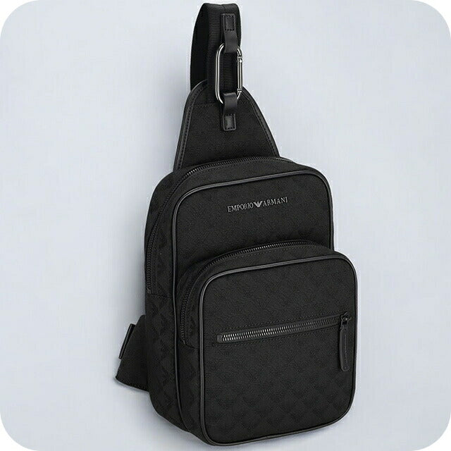 エンポリオ・アルマーニ ボディバッグ メンズ ブランド EMPORIO ARMANI Y4O419Y022V 81336 ブラック Y4O419Y022V-81336