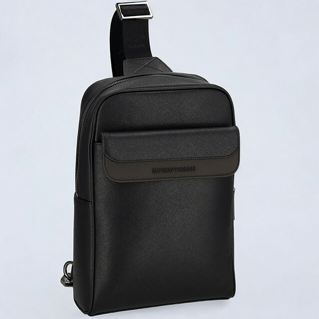 エンポリオ・アルマーニ ボディバッグ メンズ ブランド EMPORIO ARMANI Y4O453YQ75I 81973 ブラック Y4O453YQ75I-81973