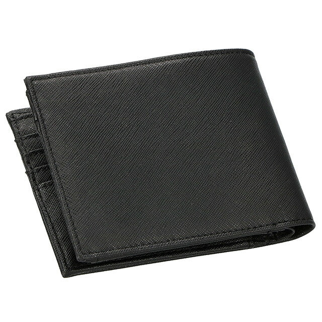 エンポリオ・アルマーニ 二つ折り財布 メンズ ブランド EMPORIO ARMANI Y4R165-Y138E 81072 ブラック ウォレット 高級 おしゃれ プレゼント 実用的