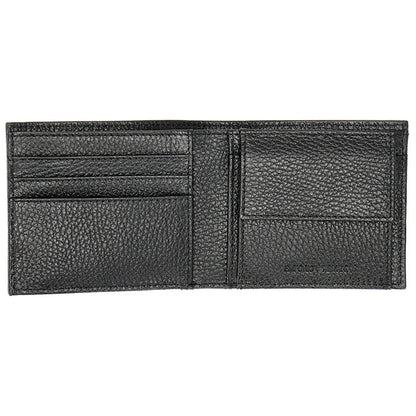 エンポリオ・アルマーニ 二つ折り財布 メンズ ブランド EMPORIO ARMANI Y4R167Y068E 80001 ブラック Y4R167Y068E-80001