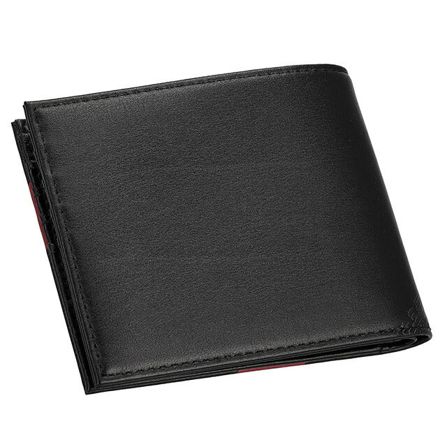 新品！　Emporio Armani 二つ折り財布 ブラック EMPORIO ARMANI エンポリオ アルマーニ 二つ折り財布 ブラック