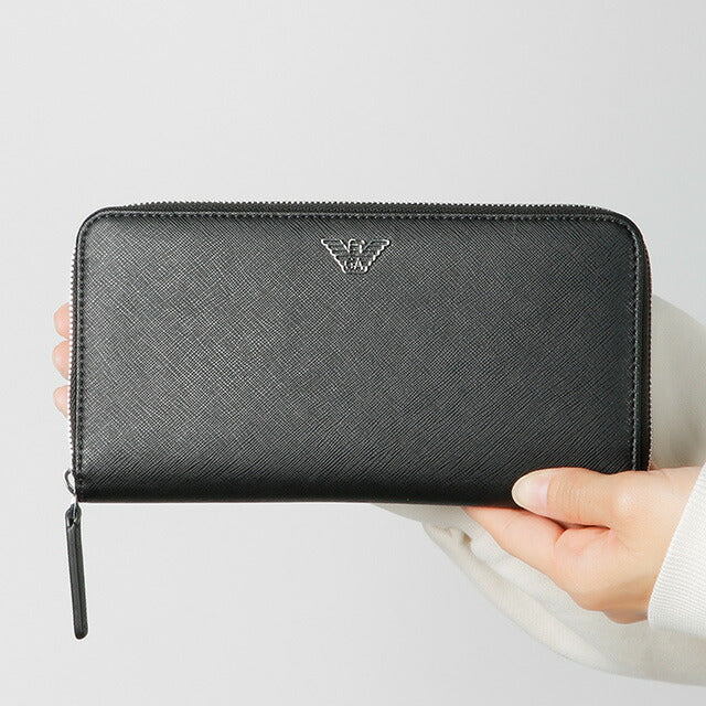 新品付属品あり★EMPORIO ARMANI アルマーニ★長財布 アルマーニ エンポリオアルマーニ EMPORIO ARMANI 長財布 メンズ