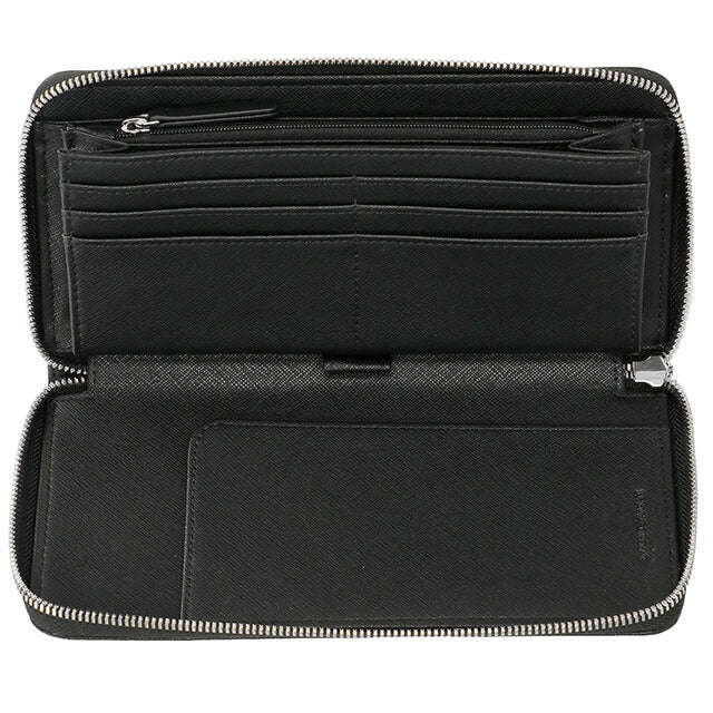 エンポリオ・アルマーニ 長財布 メンズ ブランド EMPORIO ARMANI Y4R169-Y138E 81072 ブラック Y4R169Y138E-81072