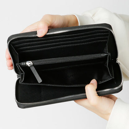 エンポリオ・アルマーニ 長財布 メンズ ブランド EMPORIO ARMANI Y4R169-Y138E 81072 ブラック Y4R169Y138E-81072