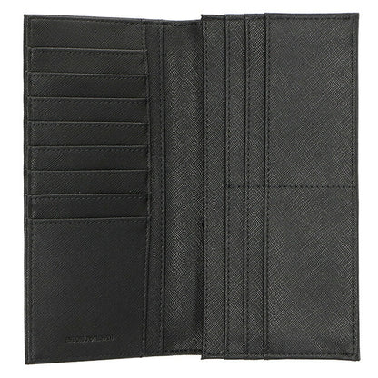 エンポリオ・アルマーニ 長財布 メンズ ブランド EMPORIO ARMANI Y4R170Y138E 81072 ブラック Y4R170Y138E-81072