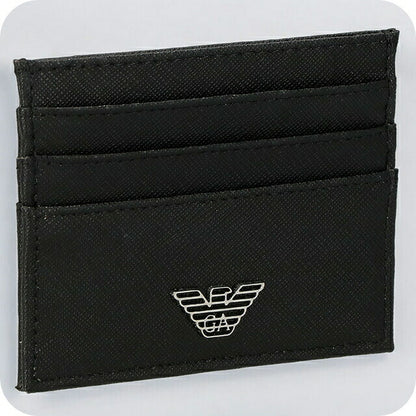 エンポリオ・アルマーニ カードケース メンズ ブランド EMPORIO ARMANI Y4R173Y138E 81072 ブラック Y4R173Y138E-81072