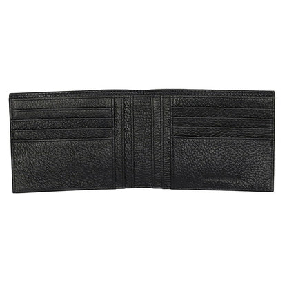 エンポリオ・アルマーニ 二つ折り財布 メンズ ブランド EMPORIO ARMANI Y4R222Y068E 80001 ブラック Y4R222Y068E-80001