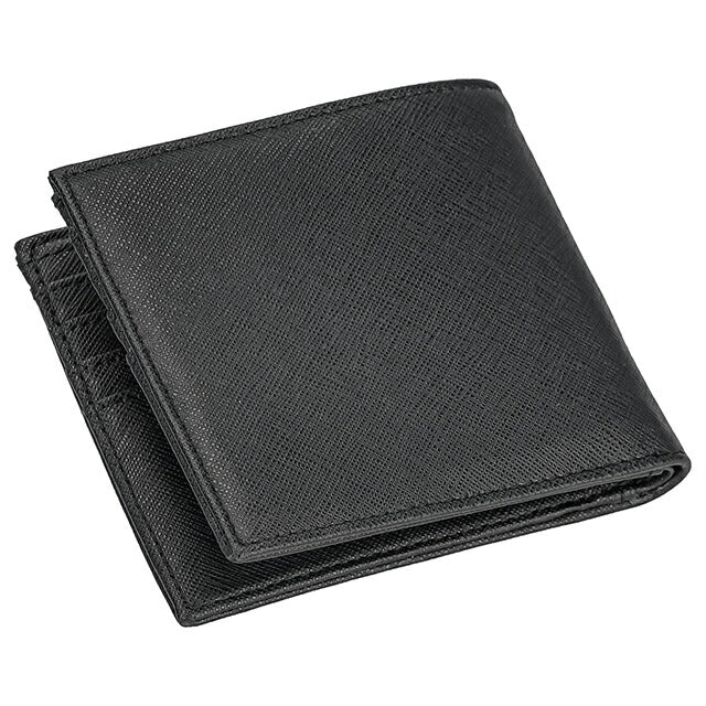 エンポリオ・アルマーニ 二つ折り財布 二折財布 メンズ ブランド EMPORIO ARMANI TUNISIA Y4R237-Y138E 81072 ブラック