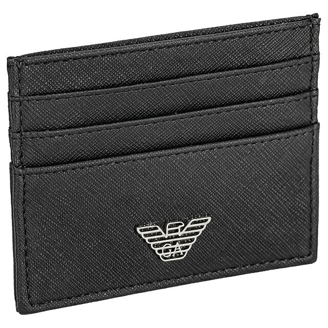 エンポリオ・アルマーニ 二つ折り財布 二折財布 メンズ ブランド EMPORIO ARMANI TUNISIA Y4R237-Y138E 81072 ブラック