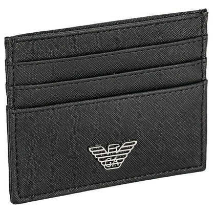 エンポリオ・アルマーニ 二つ折り財布 二折財布 メンズ ブランド EMPORIO ARMANI TUNISIA Y4R237-Y138E 81072 ブラック