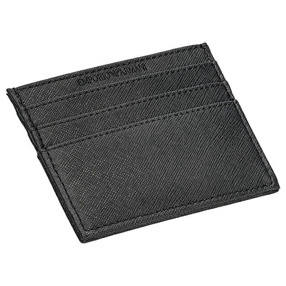 エンポリオ・アルマーニ 二つ折り財布 二折財布 メンズ ブランド EMPORIO ARMANI TUNISIA Y4R237-Y138E 81072 ブラック
