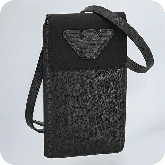 エンポリオ・アルマーニ ショルダーバッグ メンズ ブランド EMPORIO ARMANI Y4R321Y216J 81073 ブラック Y4R321Y216J-81073