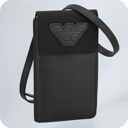 エンポリオ・アルマーニ ショルダーバッグ メンズ ブランド EMPORIO ARMANI Y4R321Y216J 81073 ブラック Y4R321Y216J-81073