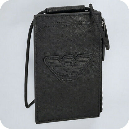 エンポリオ・アルマーニ ショルダーバッグ メンズ ブランド EMPORIO ARMANI Y4R355Y216J 81073 ブラック Y4R355Y216J-81073