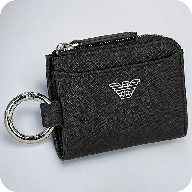 エンポリオ・アルマーニ コインケース メンズ ブランド EMPORIO ARMANI Y4R500Y138E 81072 ブラック Y4R500Y138E-81072