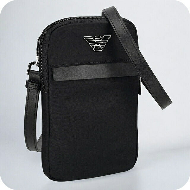 エンポリオ・アルマーニ ショルダーバッグ メンズ ブランド EMPORIO ARMANI Y4R507Y217J 80001 ブラック Y4R507Y217J-80001