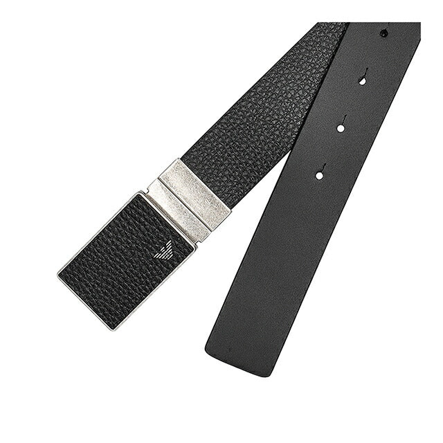エンポリオ・アルマーニ ベルト メンズ ブランド EMPORIO ARMANI Italy Y4S225-YMB4E 88001 ブラック
