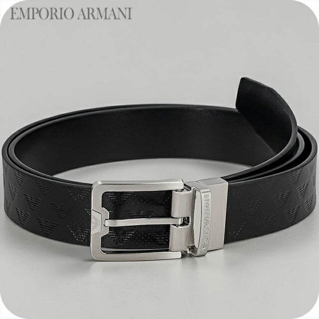 エンポリオ・アルマーニ ベルト メンズ ブランド EMPORIO ARMANI ITALY Y4S502-Y221E 81386 ブラック