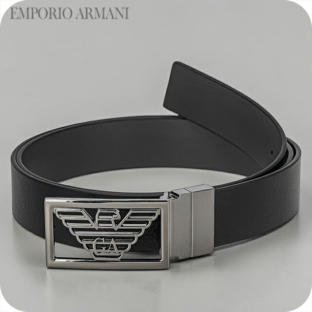 エンポリオ・アルマーニ ベルト メンズ ブランド EMPORIO ARMANI ITALY Y4S507-Y134J 88244 ブラック