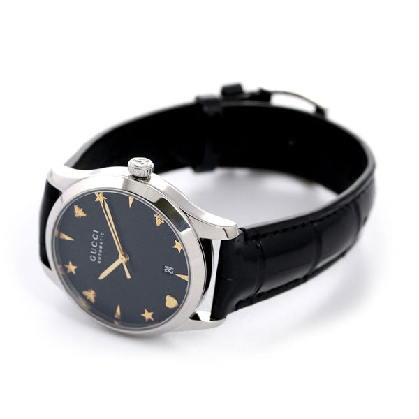 ちー グッチ 時計 Gタイムレス 38mm 自動巻き 機械式 メンズ