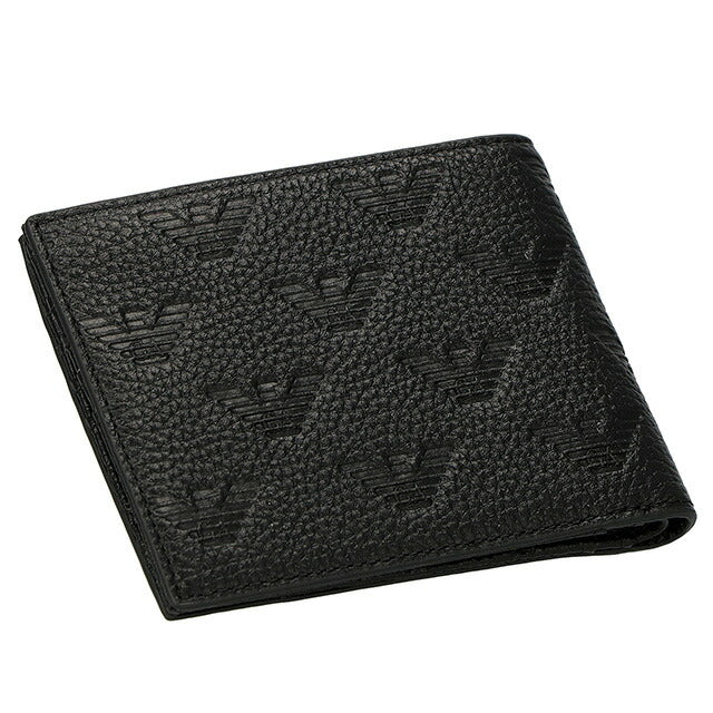 【即発】EMPORIO ARMANI メンズ 二つ折り財布 YEM176 81072 エンポリオ・アルマーニ 二つ折り財布 メンズ ブランド EMPORIO