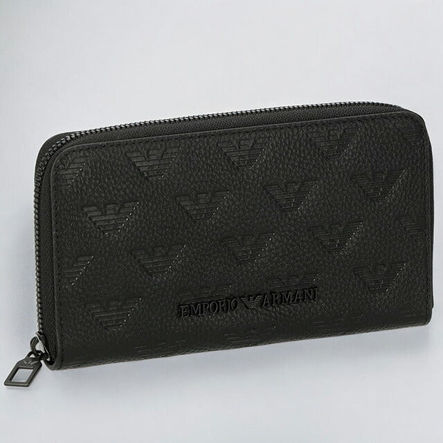 エンポリオ・アルマーニ 長財布 メンズ ブランド EMPORIO ARMANI YEME49Y142V 81072 ブラック YEME49Y142V-81072