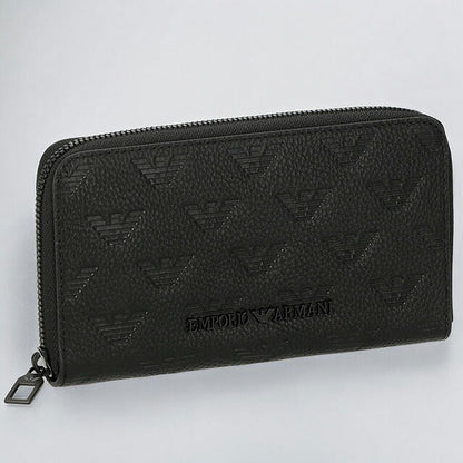 エンポリオ・アルマーニ 長財布 メンズ ブランド EMPORIO ARMANI YEME49Y142V 81072 ブラック YEME49Y142V-81072