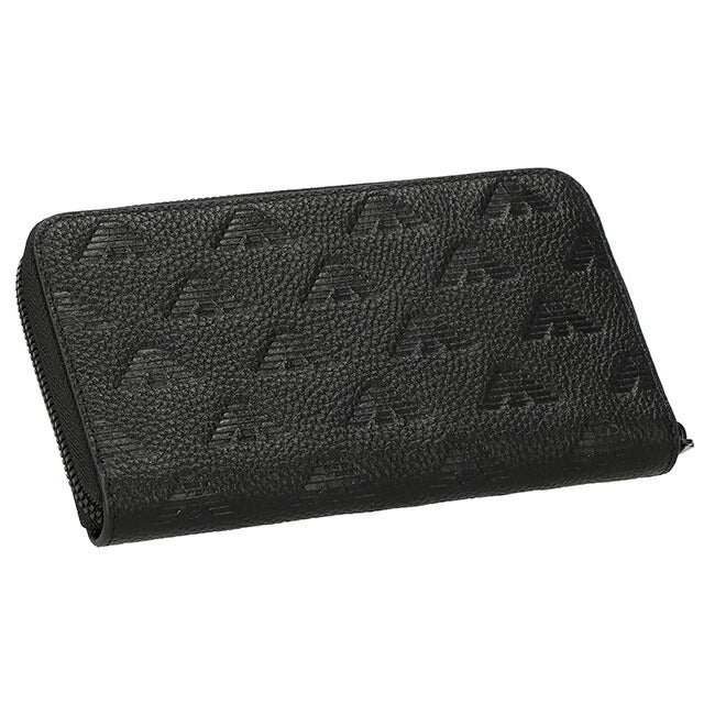 エンポリオ・アルマーニ 長財布 メンズ ブランド EMPORIO ARMANI YEME49Y142V 81072 ブラック YEME49Y142V-81072