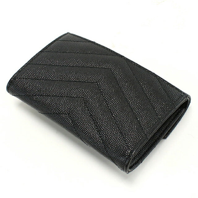 サンローラン 名刺入れ レディース ブランド SAINT LAURENT レザー 414404 ブラック YSL414404011