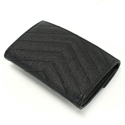 サンローラン 名刺入れ レディース ブランド SAINT LAURENT レザー 414404 ブラック YSL414404011