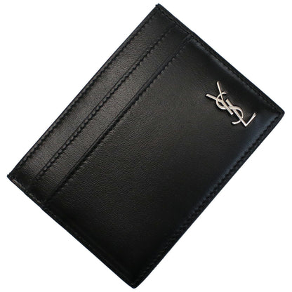 サンローラン カードケース メンズ レザー イタリア 607603 ブラック 財布 YSL607603011