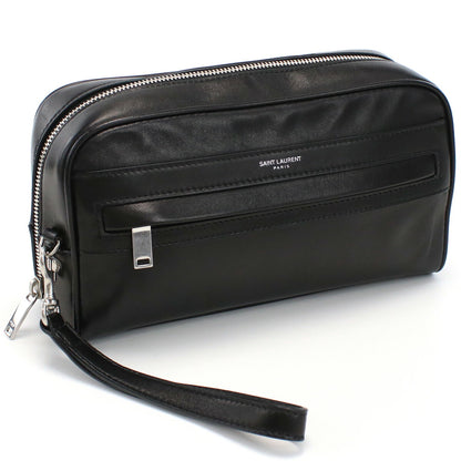 サンローラン セカンドバッグ メンズ ナイロン/レザー イタリア 635166 ブラック バッグ YSL635166021