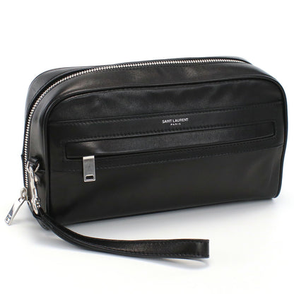 サンローラン セカンドバッグ メンズ ナイロン/レザー イタリア 635166 ブラック バッグ YSL635166021