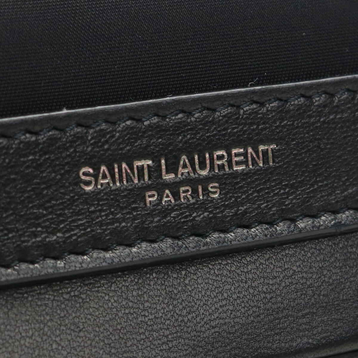 サンローラン セカンドバッグ メンズ ナイロン/レザー イタリア 635166 ブラック バッグ YSL635166021