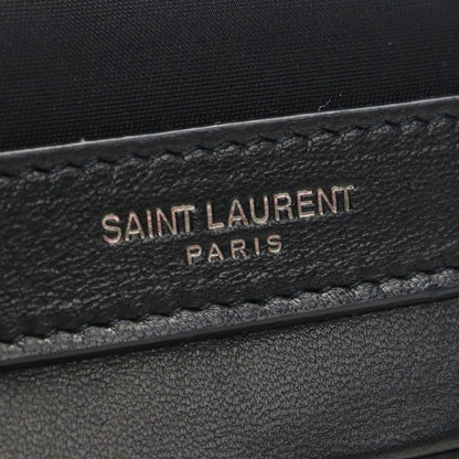 サンローラン セカンドバッグ メンズ ナイロン/レザー イタリア 635166 ブラック バッグ YSL635166021