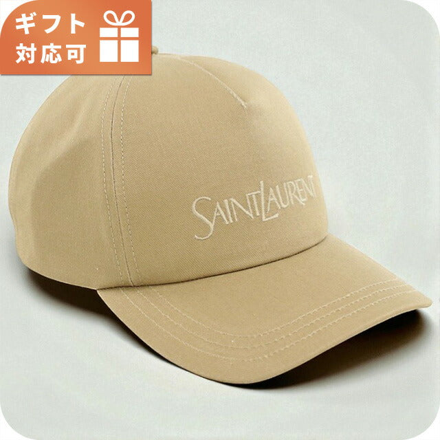 サンローラン キャップ ユニセックス ブランド SAINT LAURENT 778063 ベージュ 帽子 選べるモデル YSL778063B